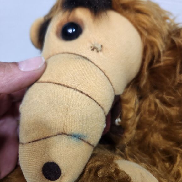 Vintage 1986 ALF 17” Plush Doll Coleco Alien Productions Stuffed Animal Toy - Picture 5 of 10